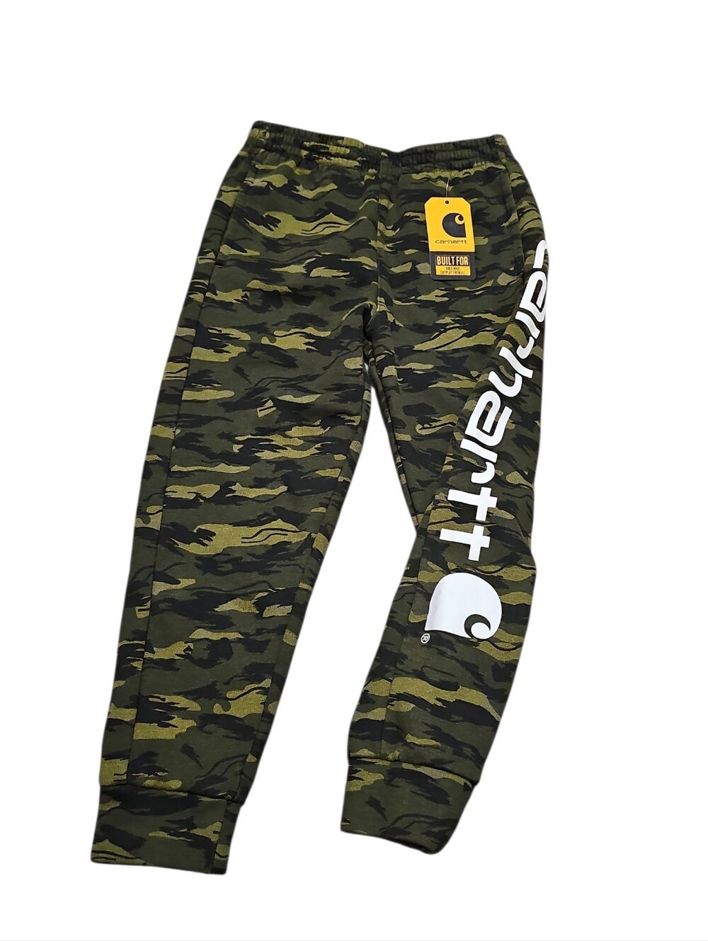 Kid's Carhartt Camo Sweathpants